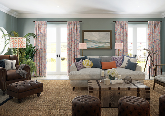 Pembury, Cranberry - Made to Measure Curtains - Image 13